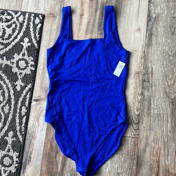 Old navy Sleeveless Square-Neck Bodysuit - royal Blue - Picture 7 of 9